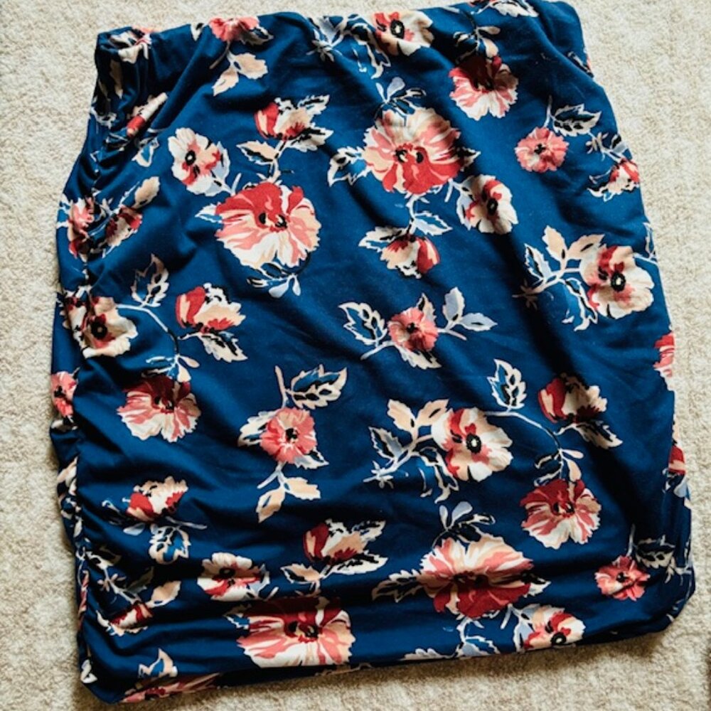 Floral Cinch Skirt